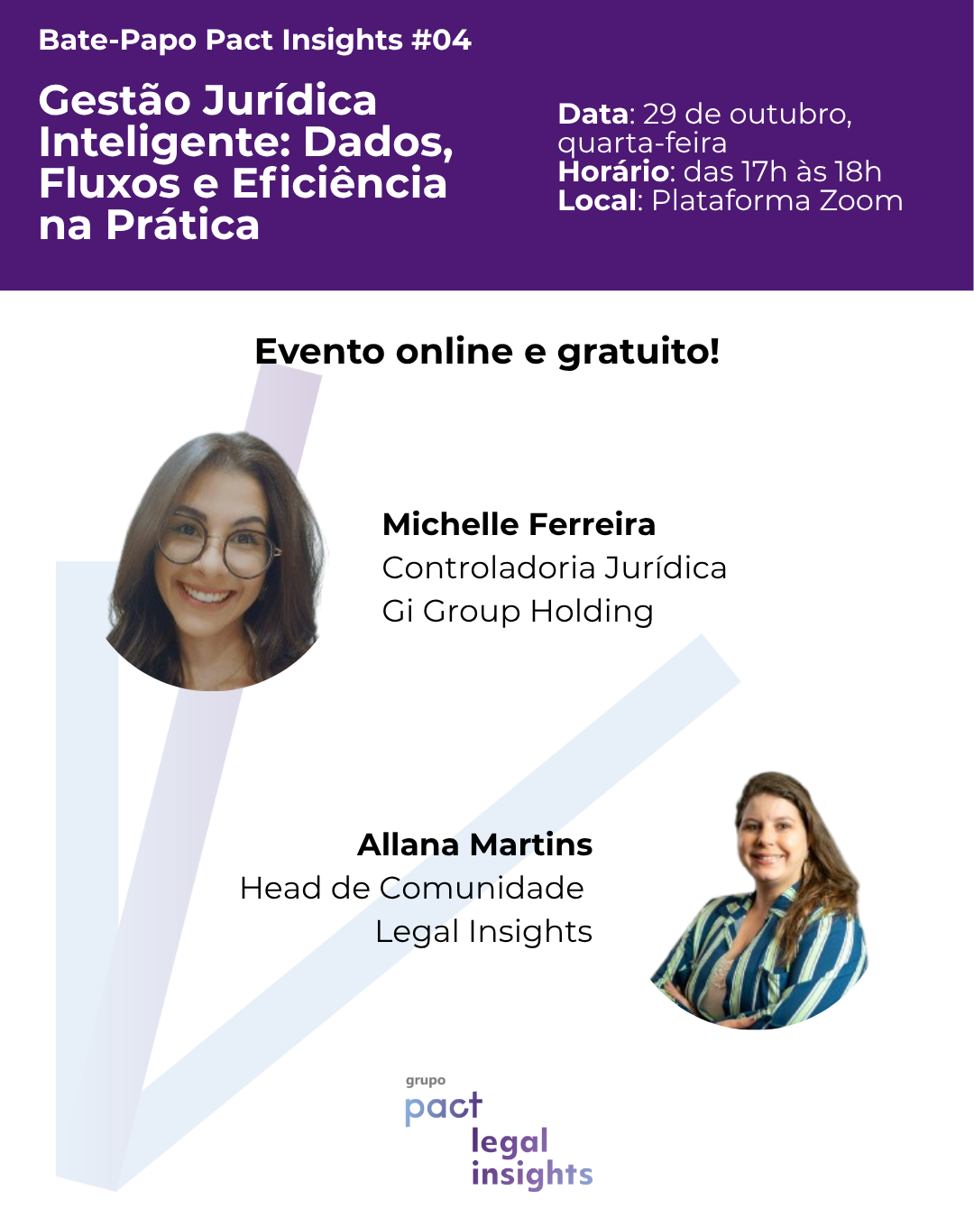 Bate-Papo Pact Insights outubro